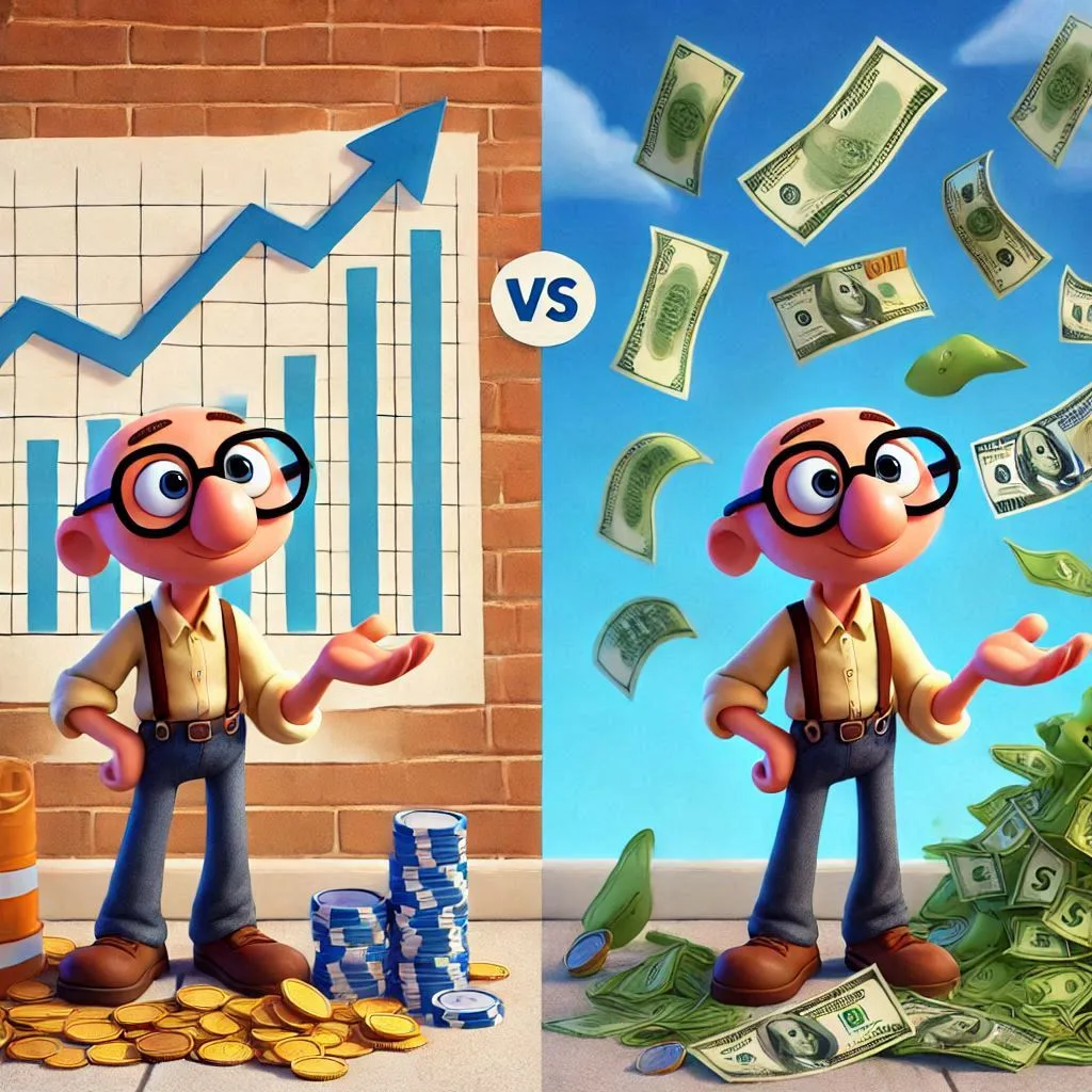 Investing vs. Betting (Gambling)